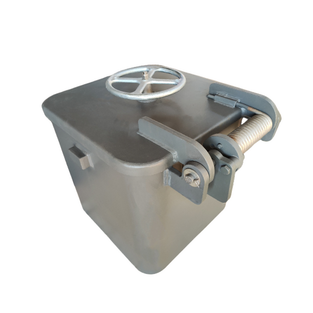 Cubierta de escotilla rectangular resistente a la presión para muelle